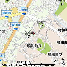 石川県金沢市鳴和町ヌ101-1周辺の地図