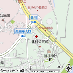 長野県長野市篠ノ井杵淵25周辺の地図