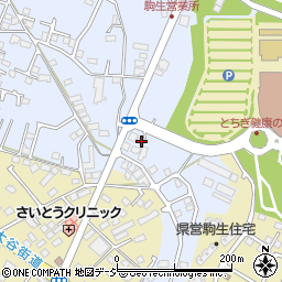 栃木県宇都宮市宝木町2丁目847-2周辺の地図