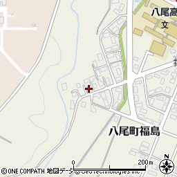 富山県富山市八尾町福島146-12周辺の地図