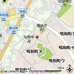 石川県金沢市鳴和町ヌ131周辺の地図