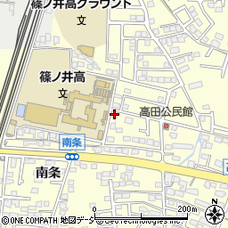 長野県長野市篠ノ井布施高田南条1181周辺の地図