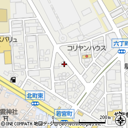 石川県金沢市駅西本町5丁目7周辺の地図