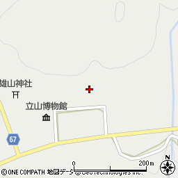 富山県中新川郡立山町芦峅寺周辺の地図