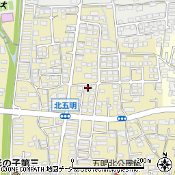 長野県長野市篠ノ井布施五明五明110-30周辺の地図