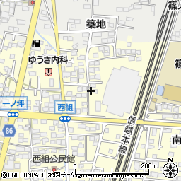 長野県長野市篠ノ井布施高田1145周辺の地図