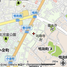 石川県金沢市春日町8-28周辺の地図