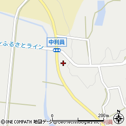 茨城県常陸太田市中利員町1634周辺の地図