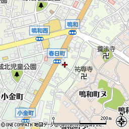 石川県金沢市春日町8-34周辺の地図