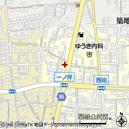 長野県長野市篠ノ井布施高田1280周辺の地図