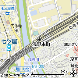 石川県金沢市京町ロ周辺の地図