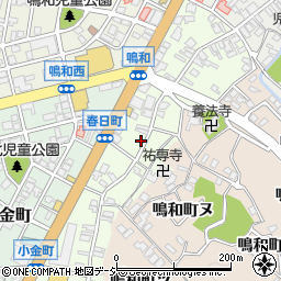 石川県金沢市春日町8-27周辺の地図