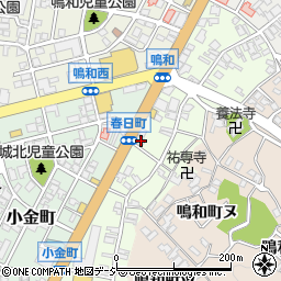 石川県金沢市春日町8-35周辺の地図