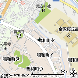 石川県金沢市鳴和町タ277周辺の地図