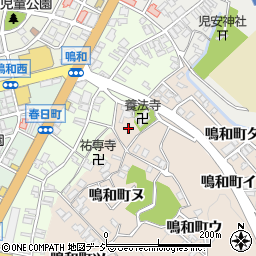 石川県金沢市鳴和町ヌ134周辺の地図
