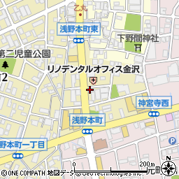龍苑浅野本町店周辺の地図
