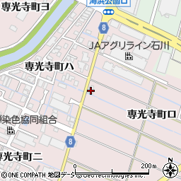 石川県金沢市専光寺町ロ63周辺の地図