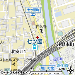 らいふはうす・金沢周辺の地図
