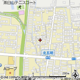 長野県長野市篠ノ井布施五明161周辺の地図