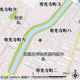 石川県金沢市専光寺町ニ192周辺の地図