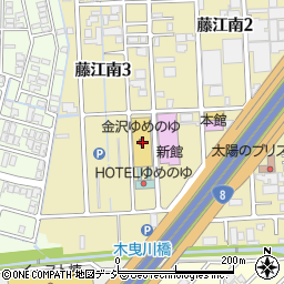 金沢ゆめのゆ周辺の地図