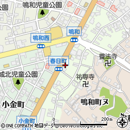 石川県金沢市春日町8-3周辺の地図