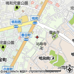 石川県金沢市春日町8-24周辺の地図