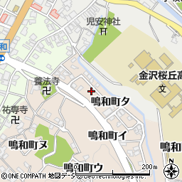 石川県金沢市鳴和町タ275周辺の地図