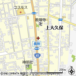 富山県富山市長附256-5周辺の地図