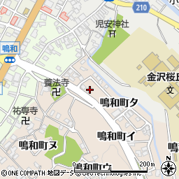 石川県金沢市鳴和町タ289周辺の地図
