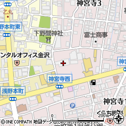 コマツ石川株式会社　営業本部周辺の地図