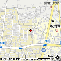 長野県長野市篠ノ井布施五明14周辺の地図