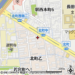 石川県金沢市北町乙20周辺の地図