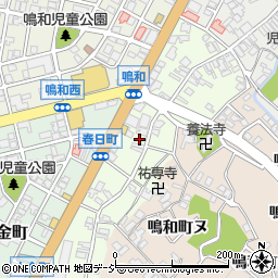 石川県金沢市春日町8-23周辺の地図
