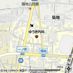 長野県長野市篠ノ井布施高田1244周辺の地図