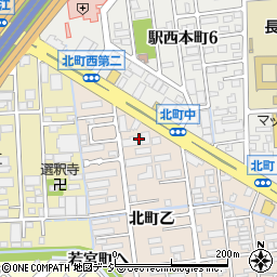 石川県金沢市北町乙60周辺の地図