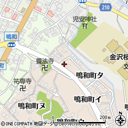 石川県金沢市鳴和町タ269周辺の地図