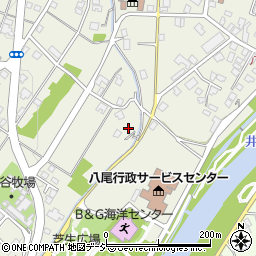 富山県富山市八尾町福島673周辺の地図