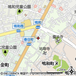 石川県金沢市春日町8周辺の地図