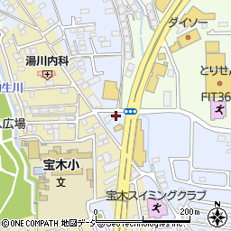 栃木県宇都宮市宝木町2丁目2575周辺の地図