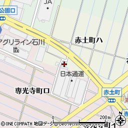 日本通運専光寺物流センター周辺の地図
