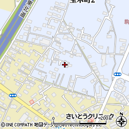 栃木県宇都宮市宝木町2丁目891-6周辺の地図
