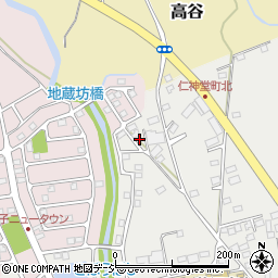 栃木県鹿沼市仁神堂町542-1周辺の地図