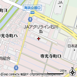 石川県金沢市専光寺町ロ99周辺の地図