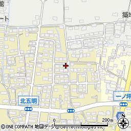 長野県長野市篠ノ井布施五明1-18周辺の地図