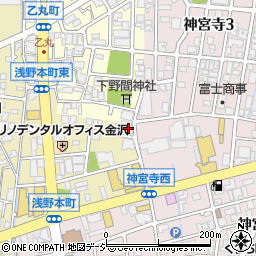 北陸電気保安協会金沢周辺の地図