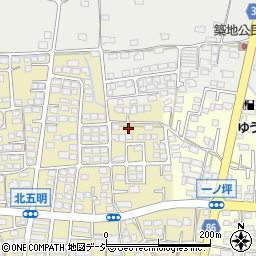 長野県長野市篠ノ井布施五明五明10-3周辺の地図