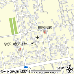 富山県富山市長附385-2周辺の地図