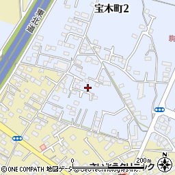 栃木県宇都宮市宝木町2丁目894-40周辺の地図