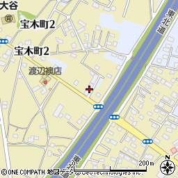 栃木県宇都宮市宝木町2丁目965周辺の地図
